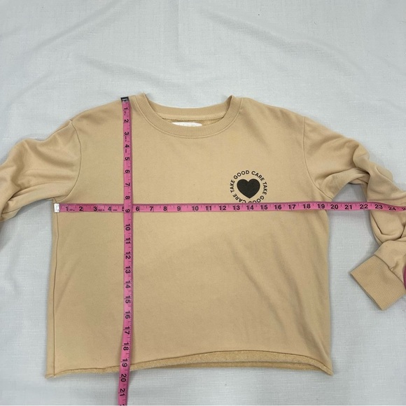 Spiritual Gangster Size Small Honey Take Good Care SG Vintage Terry Pullover - Picture 11 of 12